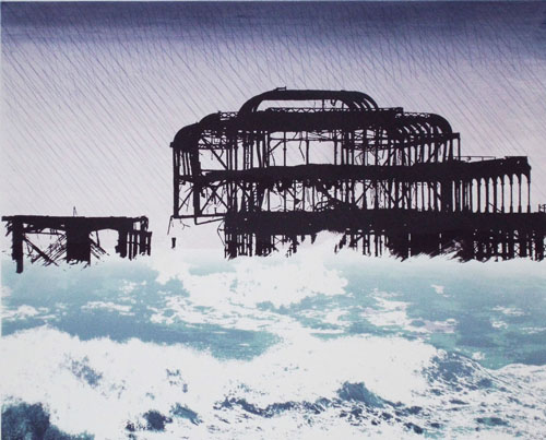 Brighton screenprint 